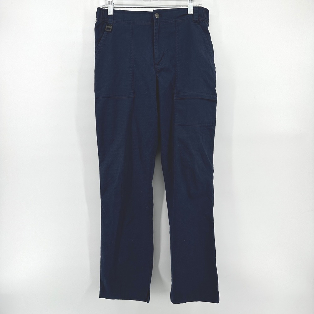 Carhartt Liberty Navy Blue Ripstop Scrub Pants Mens Medium Regular C51418